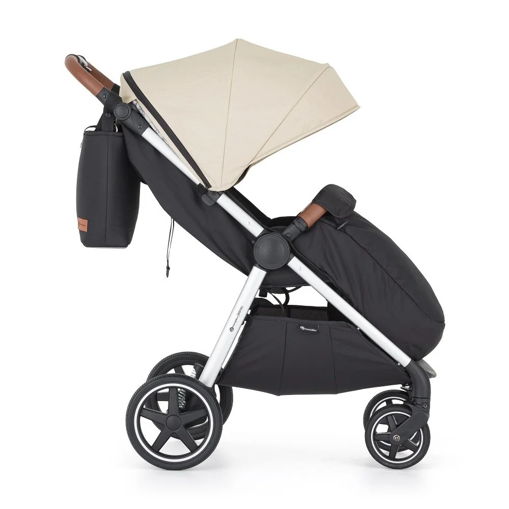 Petite&Mars Kočárek sportovní Royal3 Silver Sahara Beige