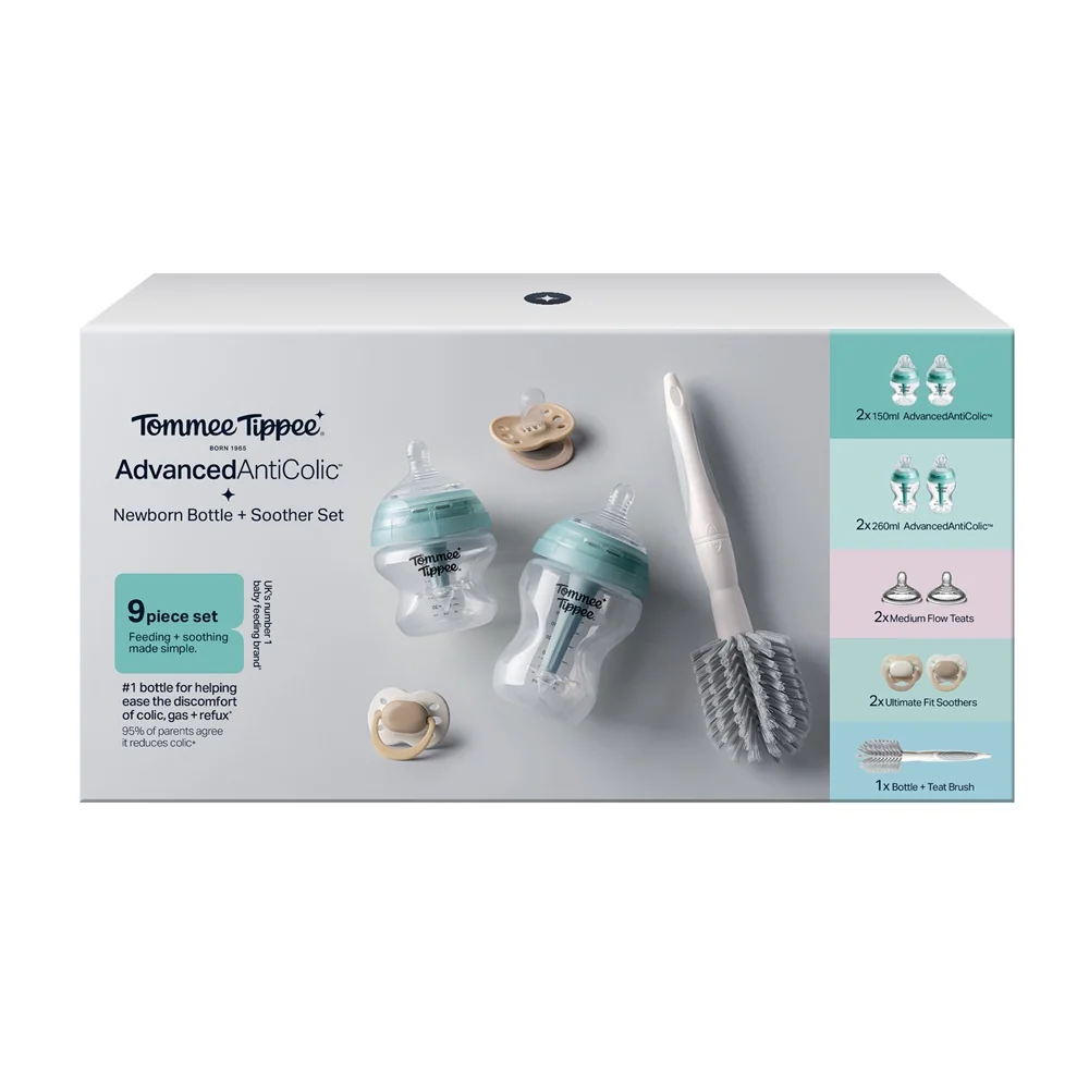 Tommee Tippee Advanced ANTI-COLIC extra pomalý a pomalý průtok starter kit