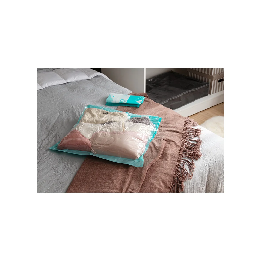 Compactor Jet Roll Bags L 55 × 70 cm 50 litrů cestovní vakuové pytle 2 ks