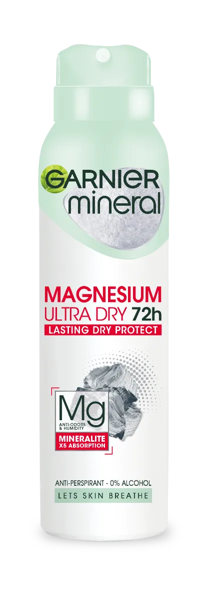 Garnier Mineral Ultra Dry antiperspirant sprej 150 ml