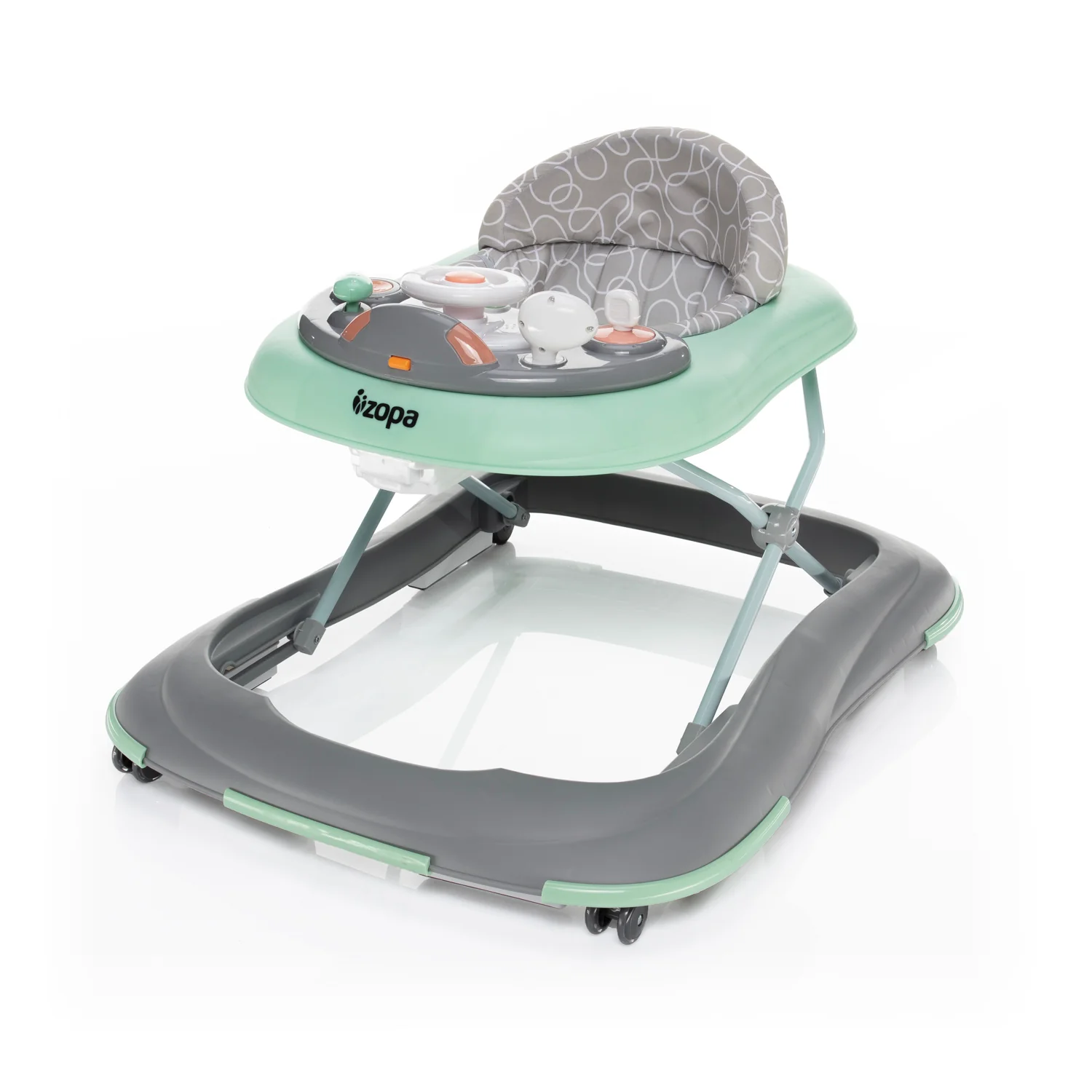 Zopa Chodítko Fiesta, Grey/Mint 2