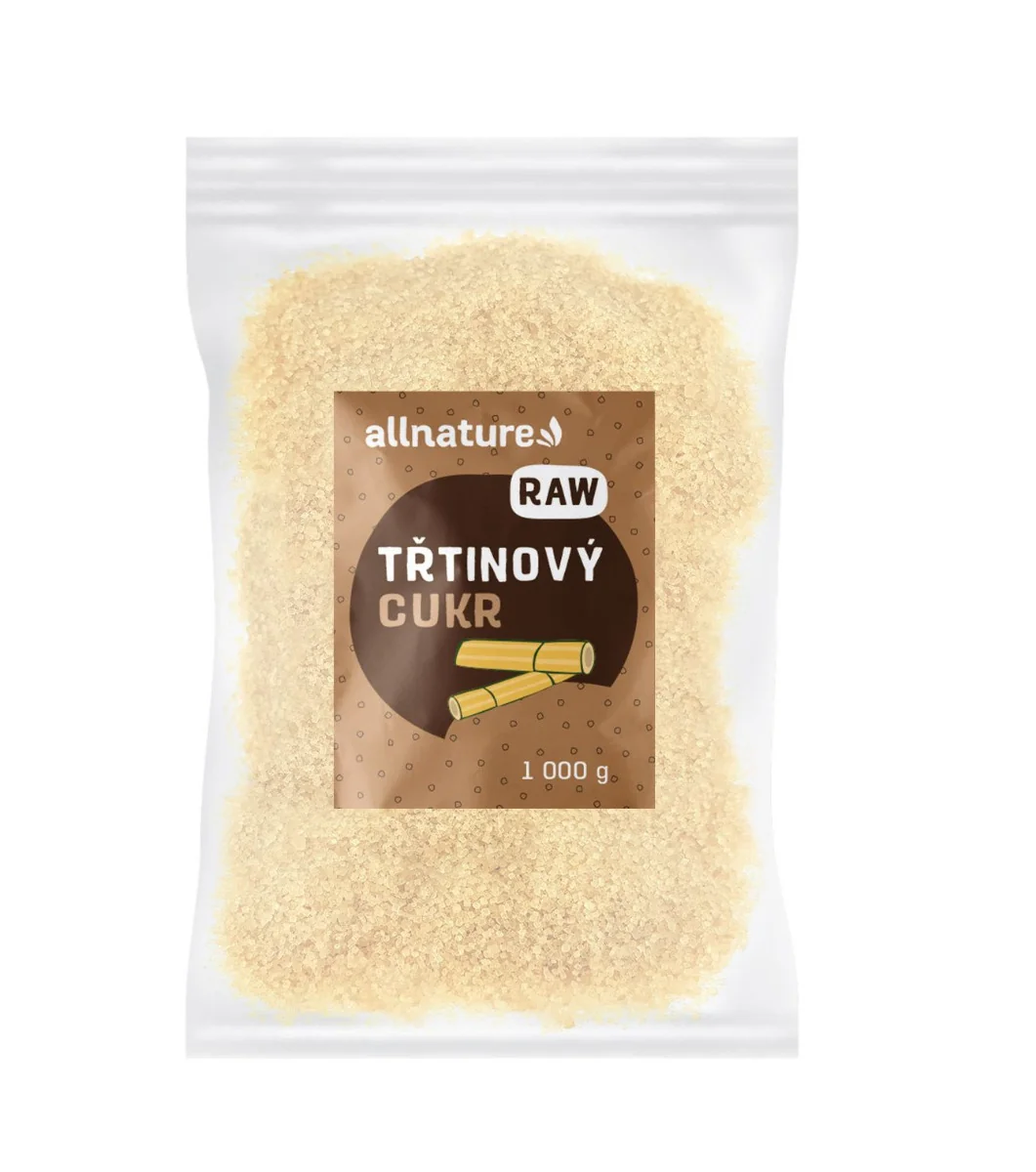 Allnature Cukr třtinový nerafinovaný RAW 1000 g