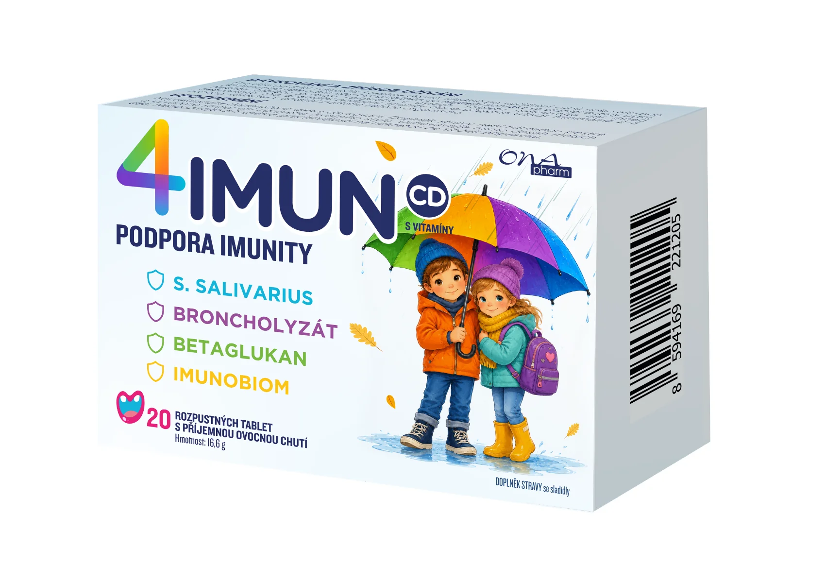 4IMUN CD s vitaminy 20 tablet