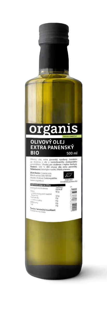 Organis Olivový olej extra panenský BIO