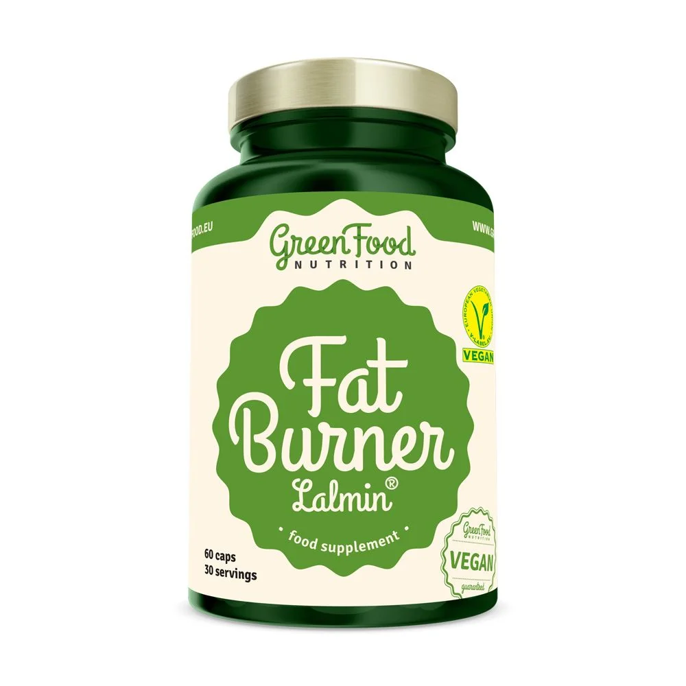 GreenFood Nutrition Fat Burner Lalmin 60 kapslí