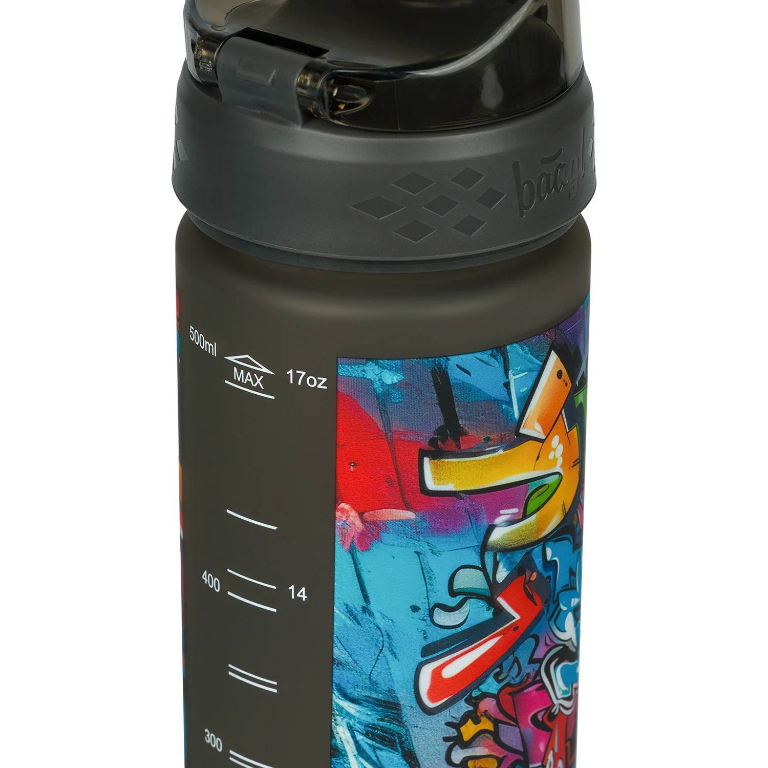 Baagl Tritanová láhev na pití Skatepark, 500 ml