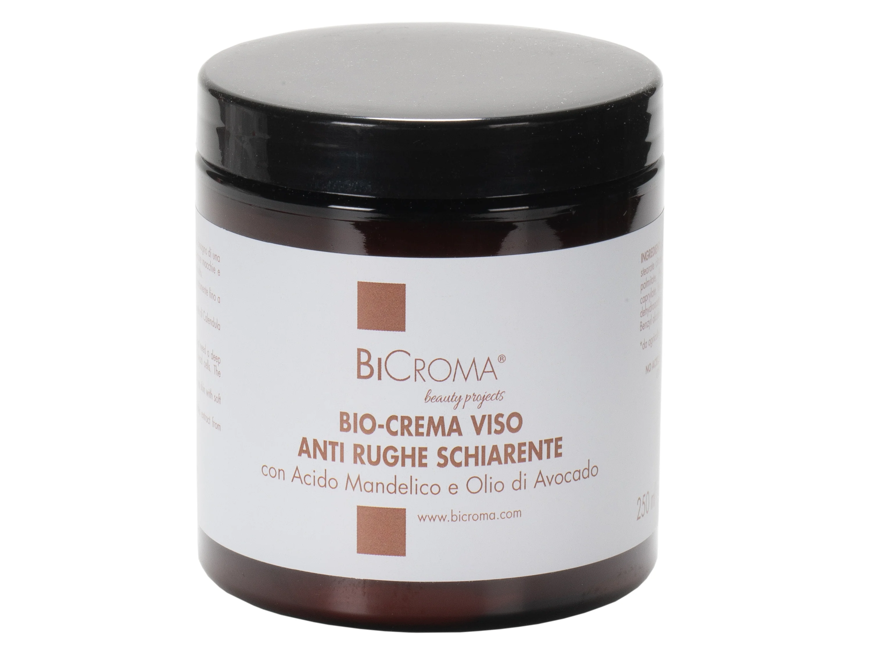 BiCroma Bio-zesvětlující pleťový krém proti vráskám s kyselinou mandlovou 250 ml