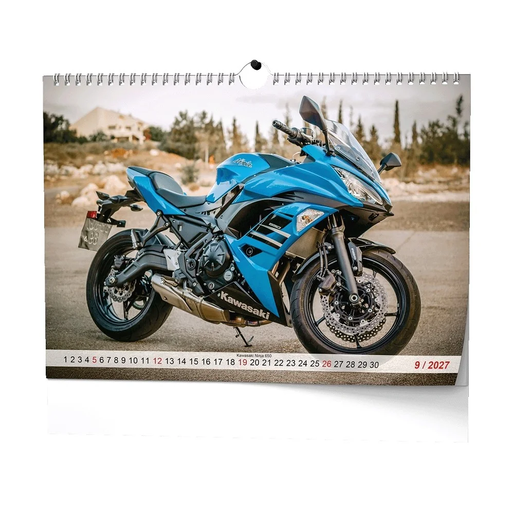 Baloušek Nástěnný kalendář Motorbike 2027 45 × 32 cm
