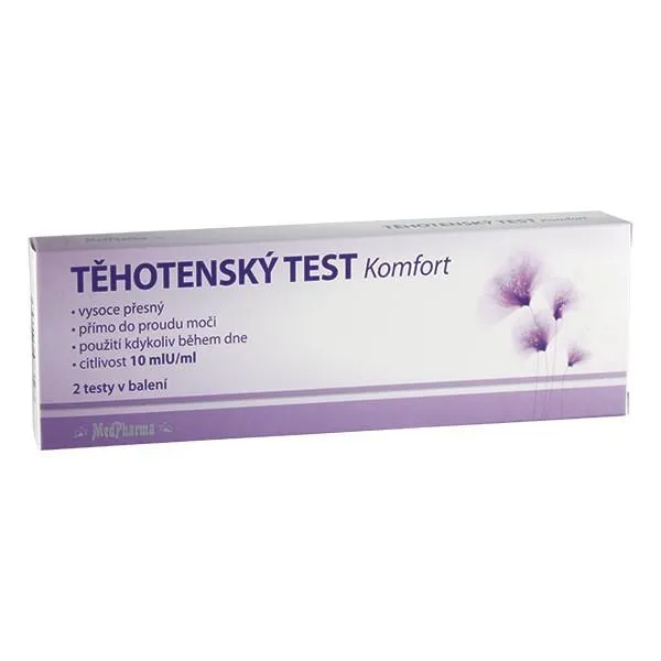 Medpharma Těhotenský test Komfort 10mlU/ml