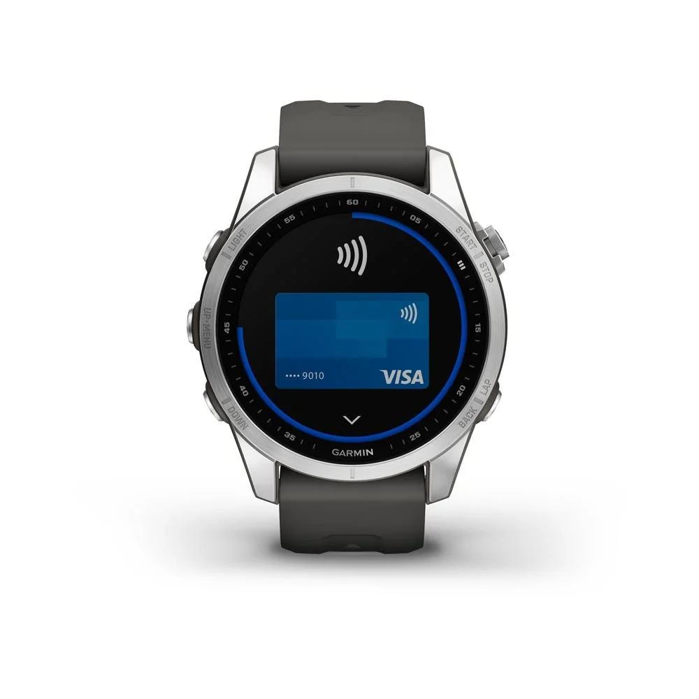 Garmin Fenix 7S Standard chytré hodinky Silver/Graphite