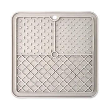 Epic PET Podložka lízací Lick&Snack čtverec světle šedý 20x20 cm