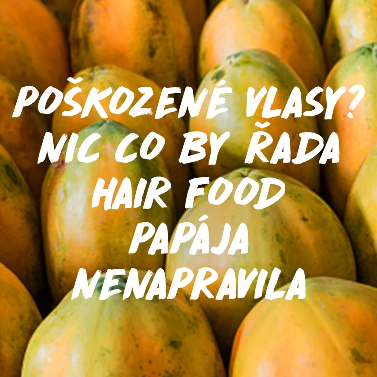 Garnier Fructis Hair Food Papaya 3v1 maska na vlasy 390 ml