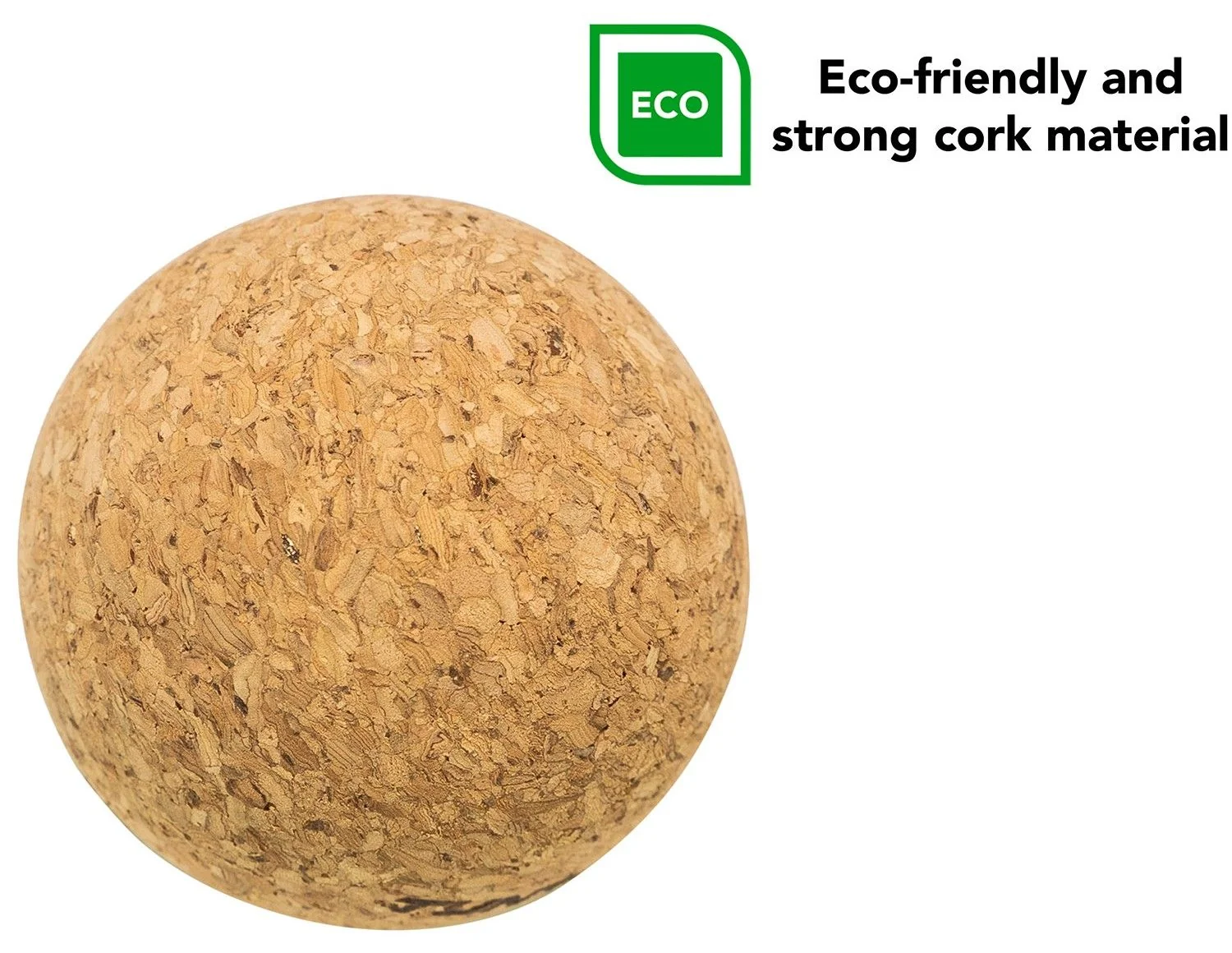 Tunturi Masážní míčky - korkové Cork Massage Ball - 2 kusy