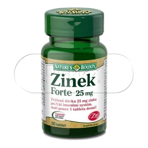 Nature's Bounty Zinek Forte 25mg tbl.30