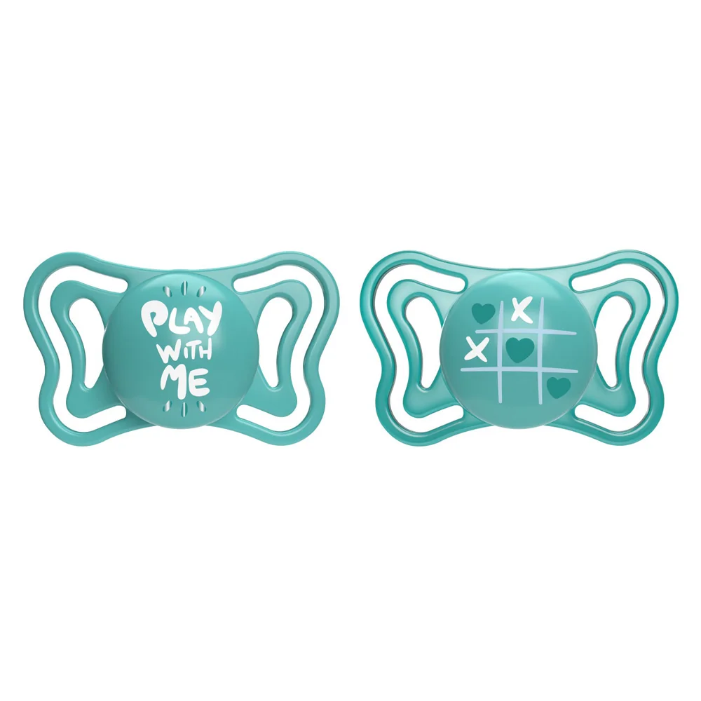 Chicco Dudlík Physio Light silikonový modrý 16–36 m 2 ks