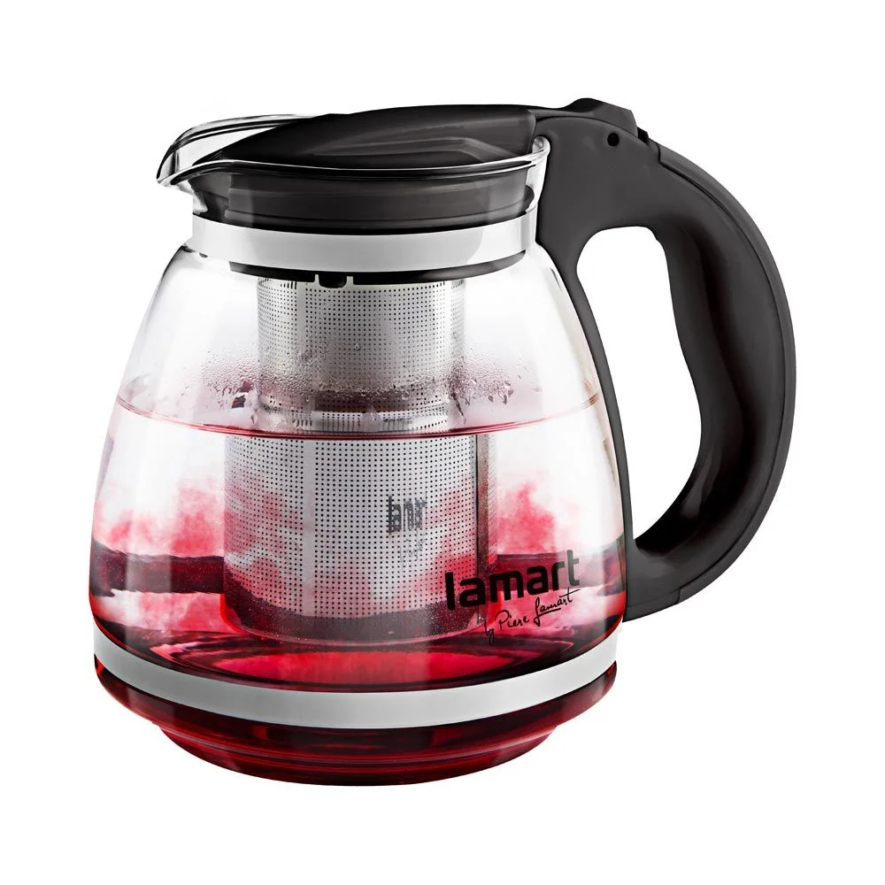 LAMART LT7027 Verre 1,5 l rychlovarná konvice černá