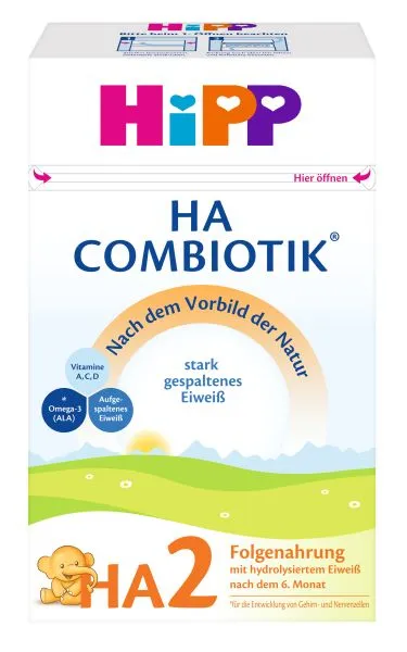 Hipp HA2 Combiotik Pokračovací kojenecká výživa 500 g