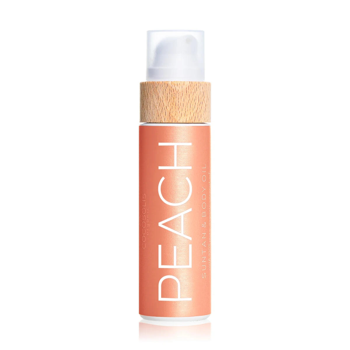 COCOSOLIS Suntan Peach opalovací olej bez SPF 100 ml