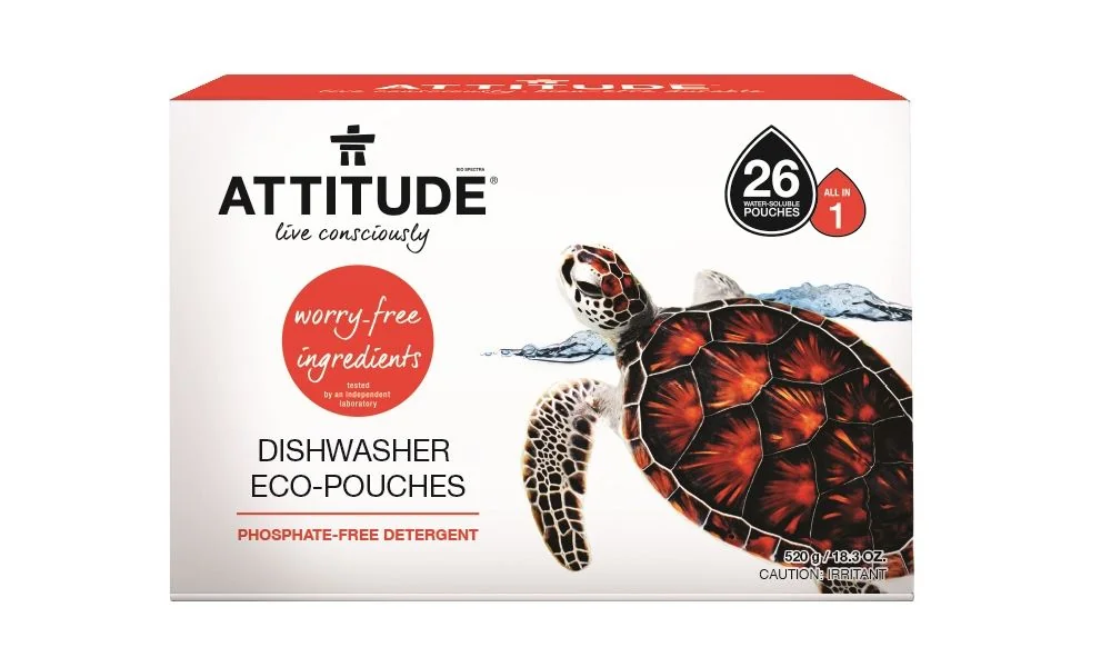 ATTITUDE Tablety do myčky bez fosfátů 26 ks