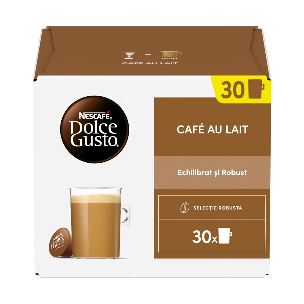 Nescafé Dolce Gusto Café au Lait kávové kapsle 30 ks