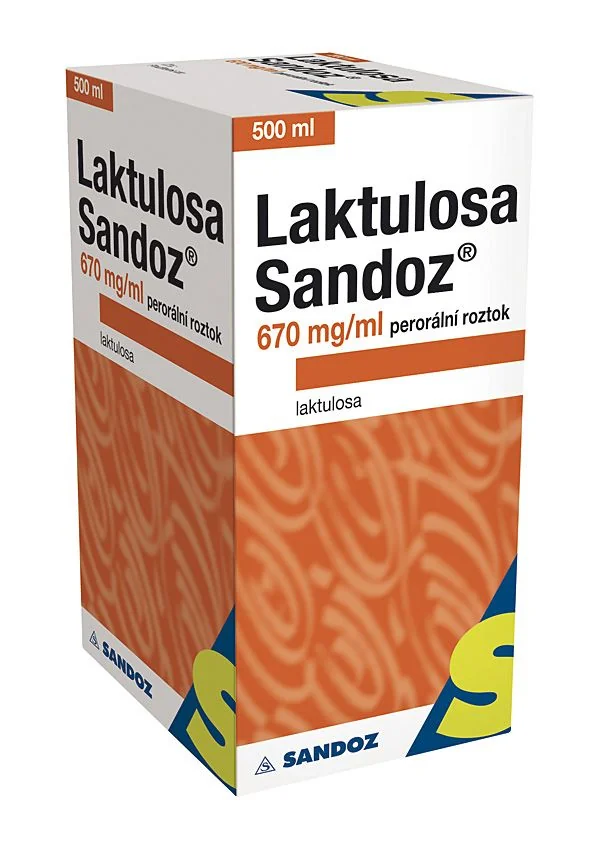 Sandoz Laktulosa roztok 500 ml