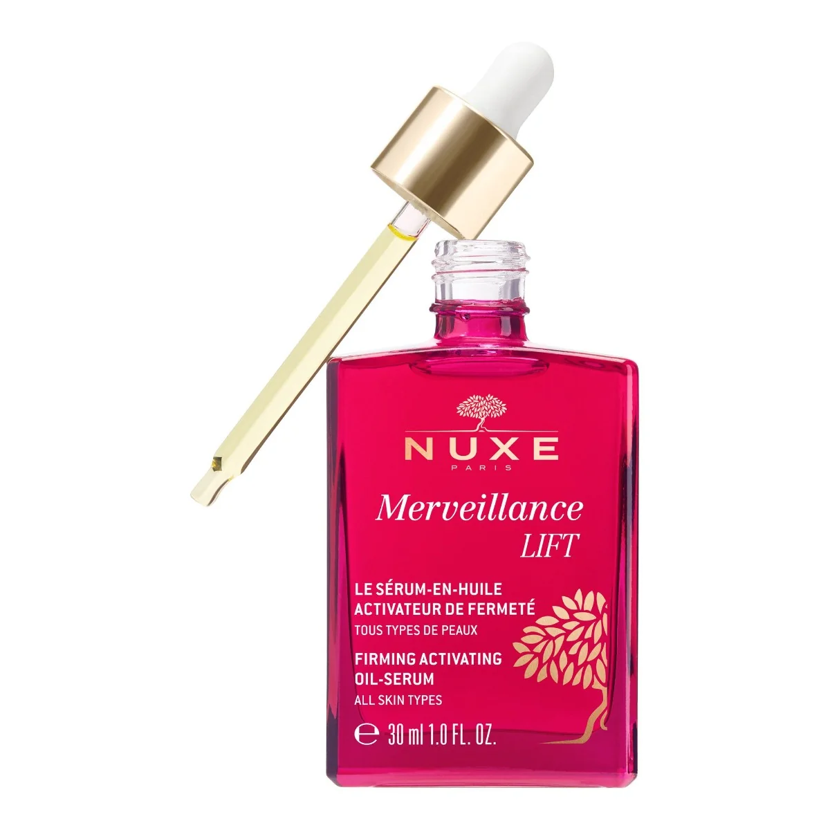 Nuxe Merveillance LIFT Zpevňující aktivující olejové sérum 30 ml