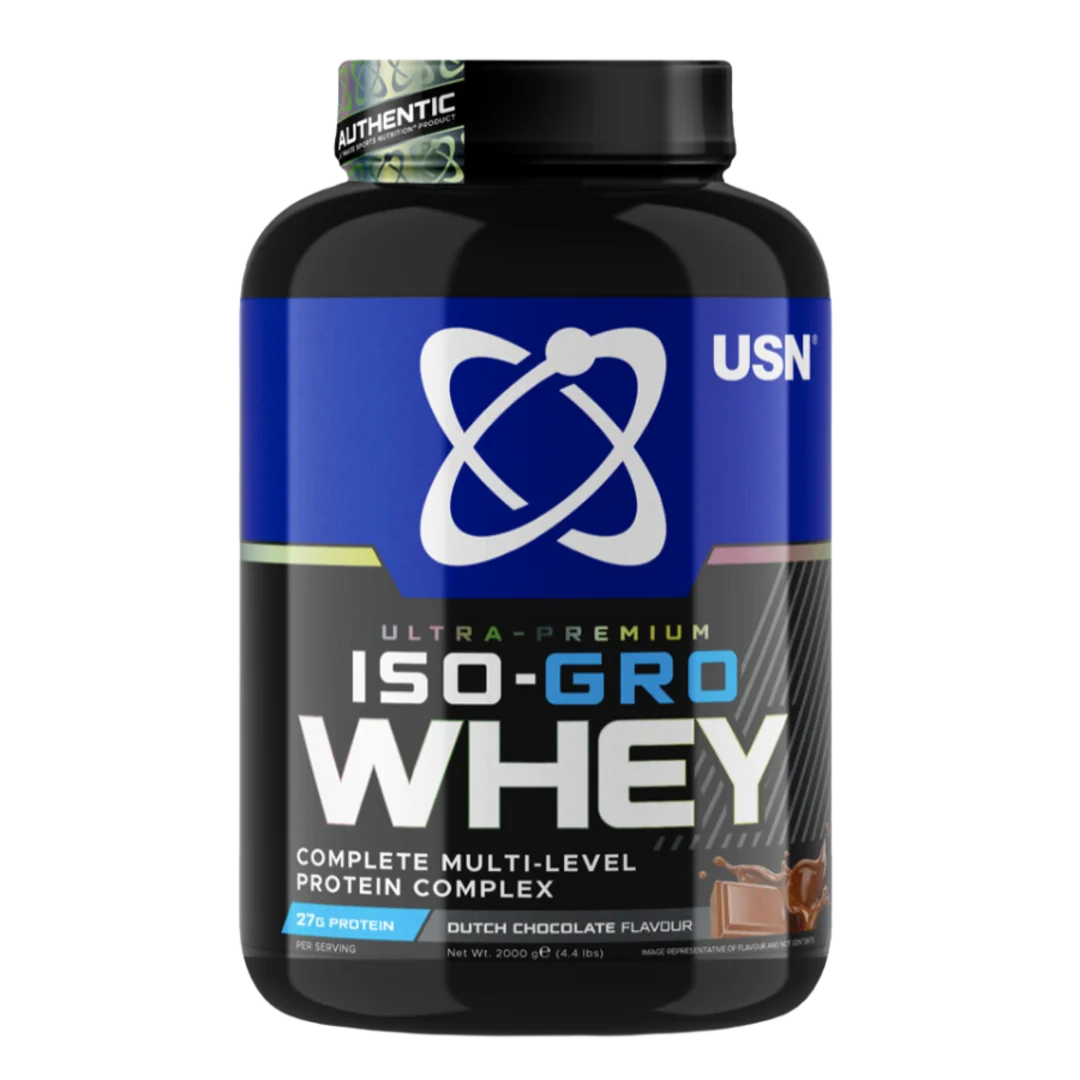 USN Iso-Gro Whey 2kg - čokoláda
