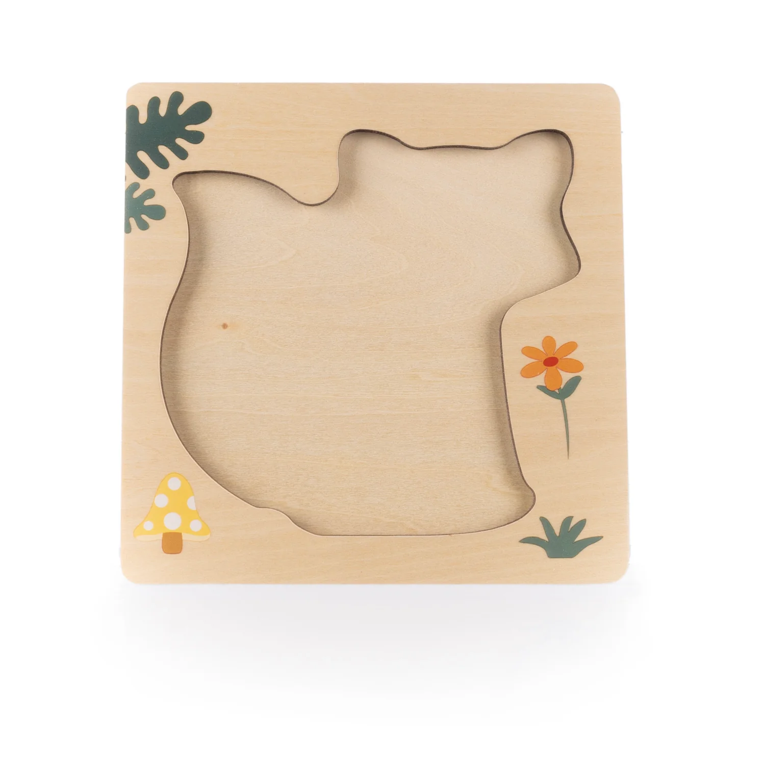 Zopa Dřevěné puzzle malé, Fox 4