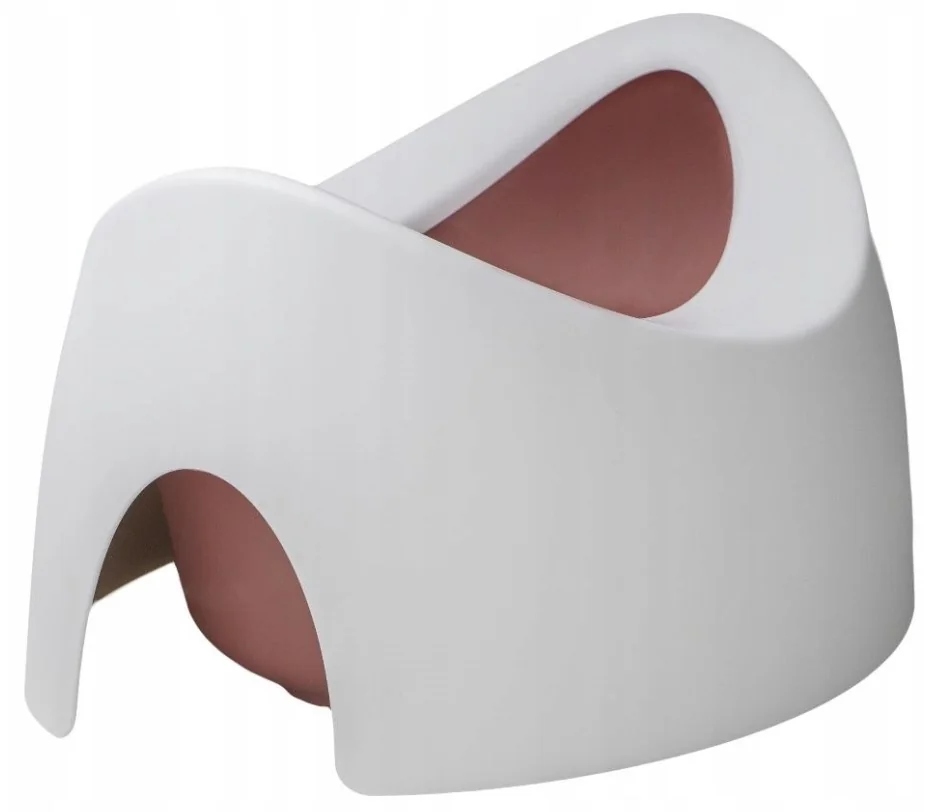 Tega Baby Oboustranný, ergonomický nočník Teggi, bílá/růžová 