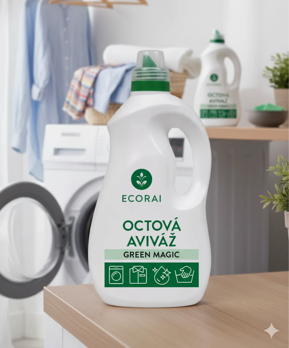 Ecorai Octová aviváž Green Magic s vůní Dove 1,5 l