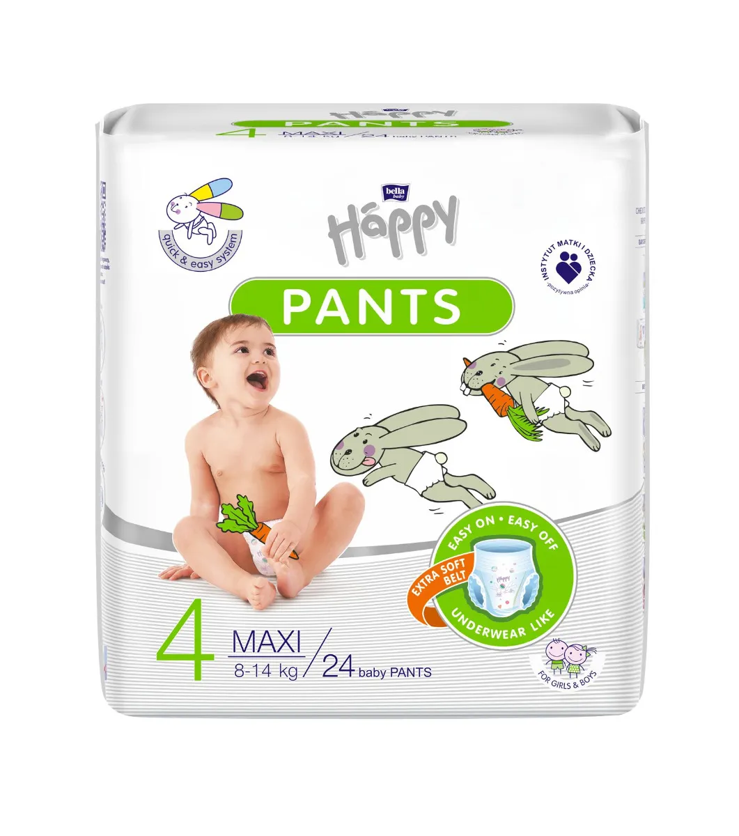 Bella Happy Pants Maxi plenkové kalhotky 24 ks