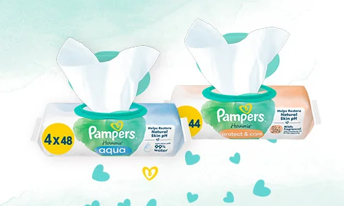 Pampers vlhčené ubrousky Pampers vlhčené ubrousky