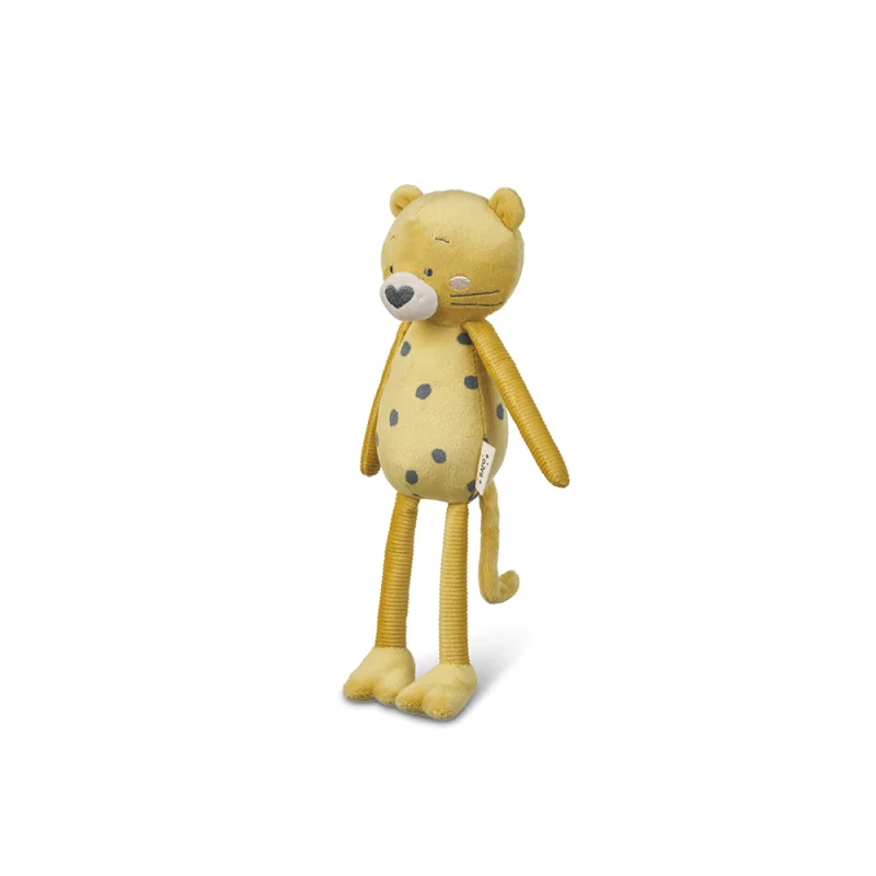 Saro Baby plyšová hračka Jungle Party Longlegs Cheetah