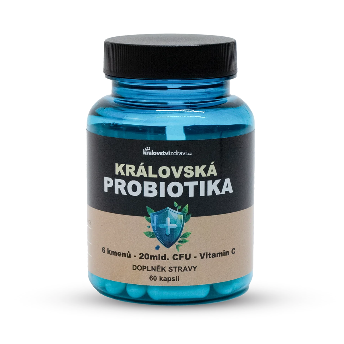 Království zdraví Královská Probiotika komplex laktobacilů a bifidobakterií, 60 kapslí