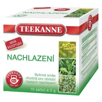 Teekanne Nachlazení bylinný čaj porcovaný 10x2 g
