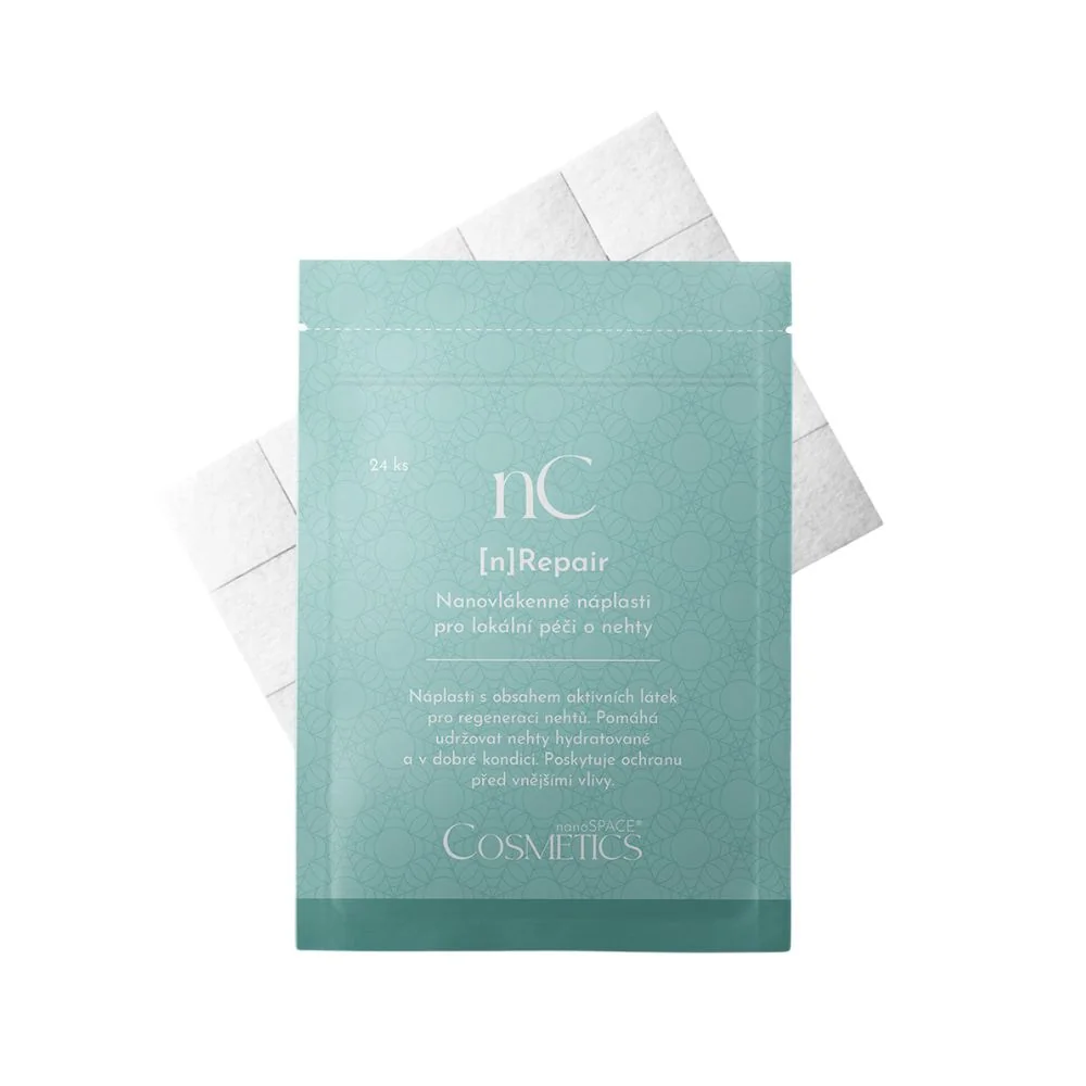 nanoSPACE Cosmetics [n]Repair nanovlákenné náplasti na nehty 24 ks