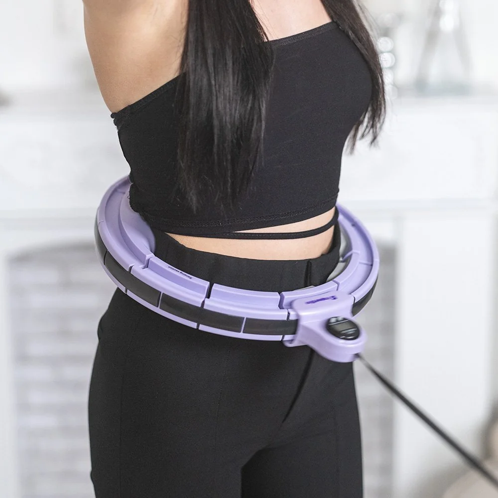 inSPORTline Masážní obruč Weight Hoop Pro 69-105 cm