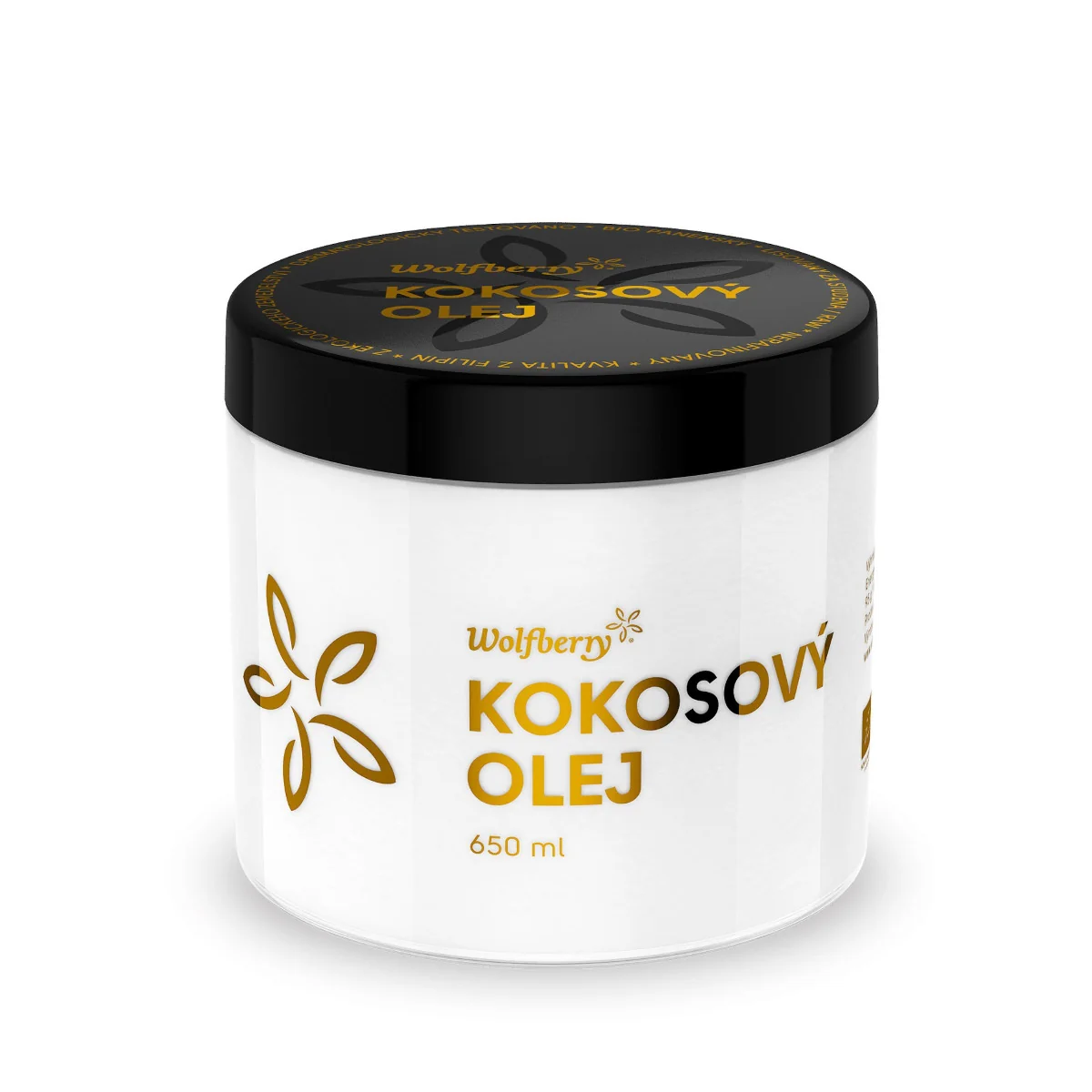 Wolfberry BIO panenský kokosový olej 650 ml