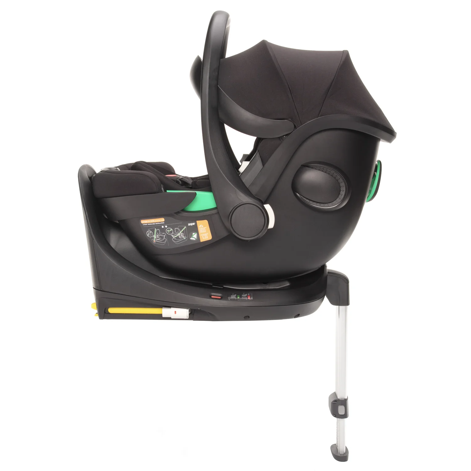 Zopa Autosedačka XM Plus i-Size bundle, Night Black 1
