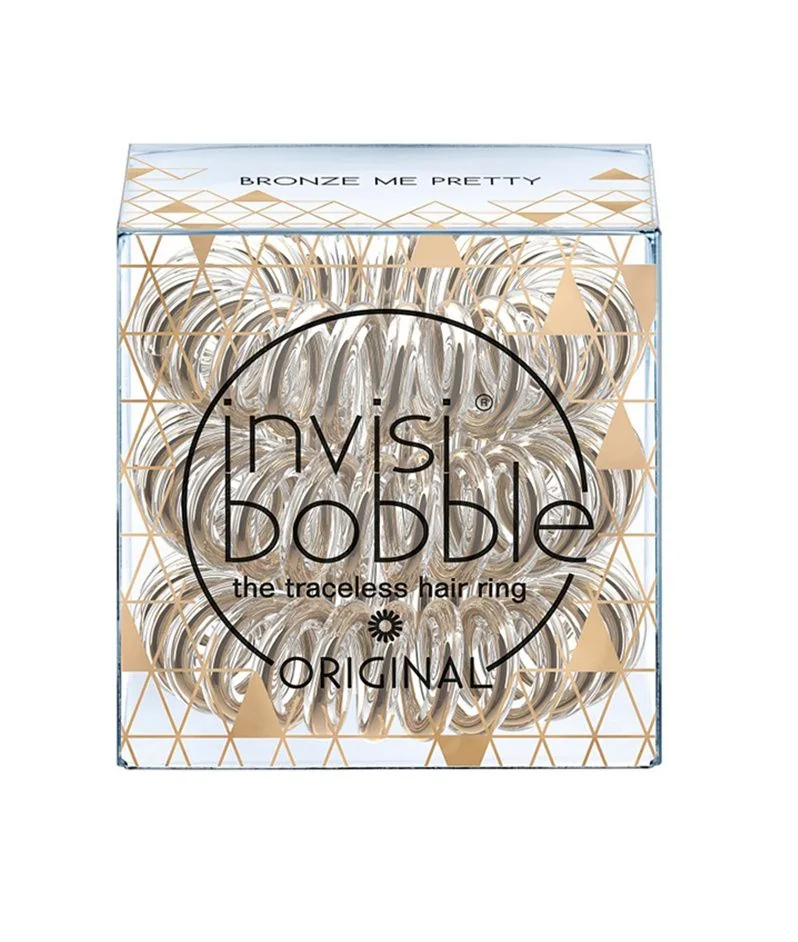 Invisibobble Original Bronze Me Pretty gumička do vlasů 3 ks