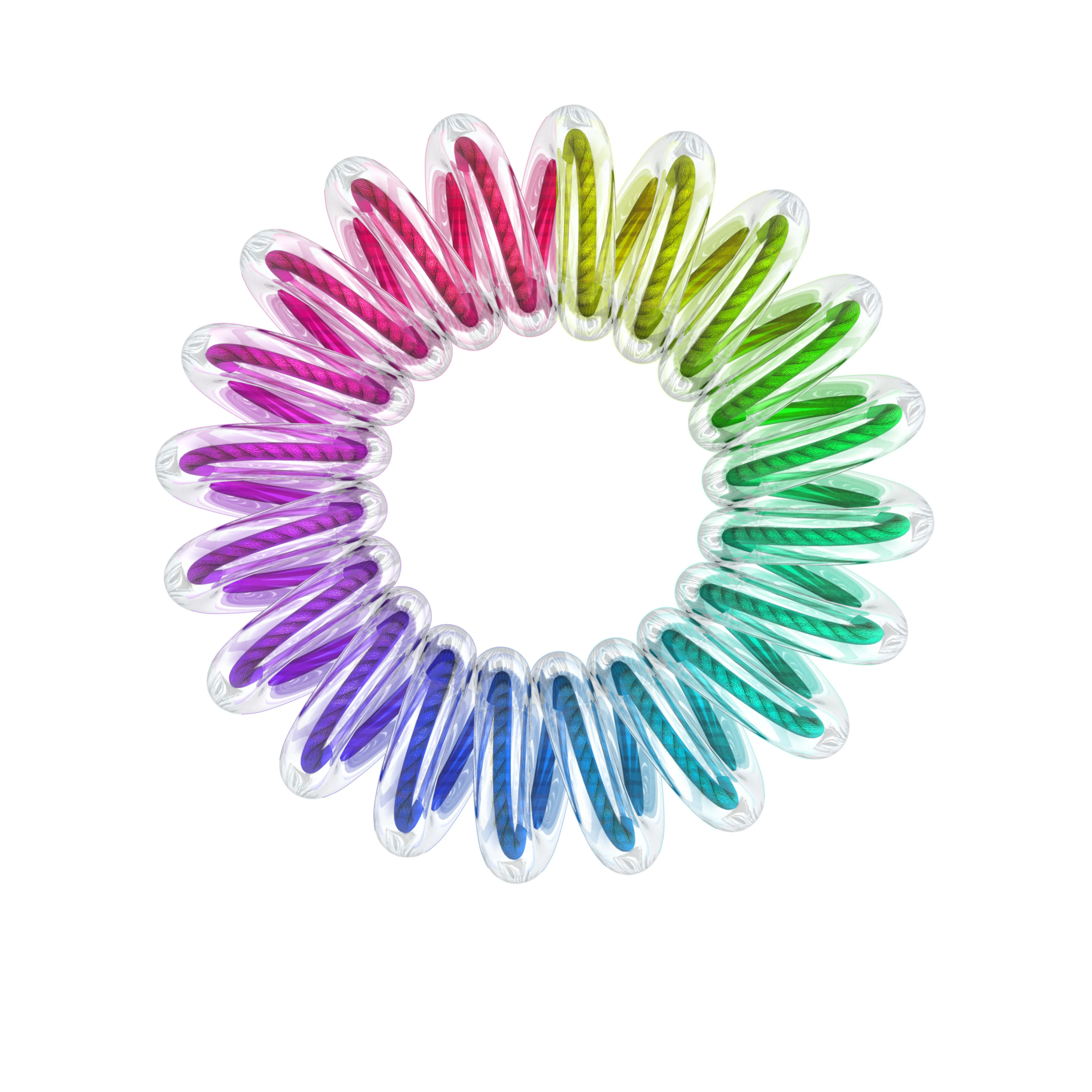 Invisibobble KIDS Magic Rainbow gumička do vlasů 3 ks