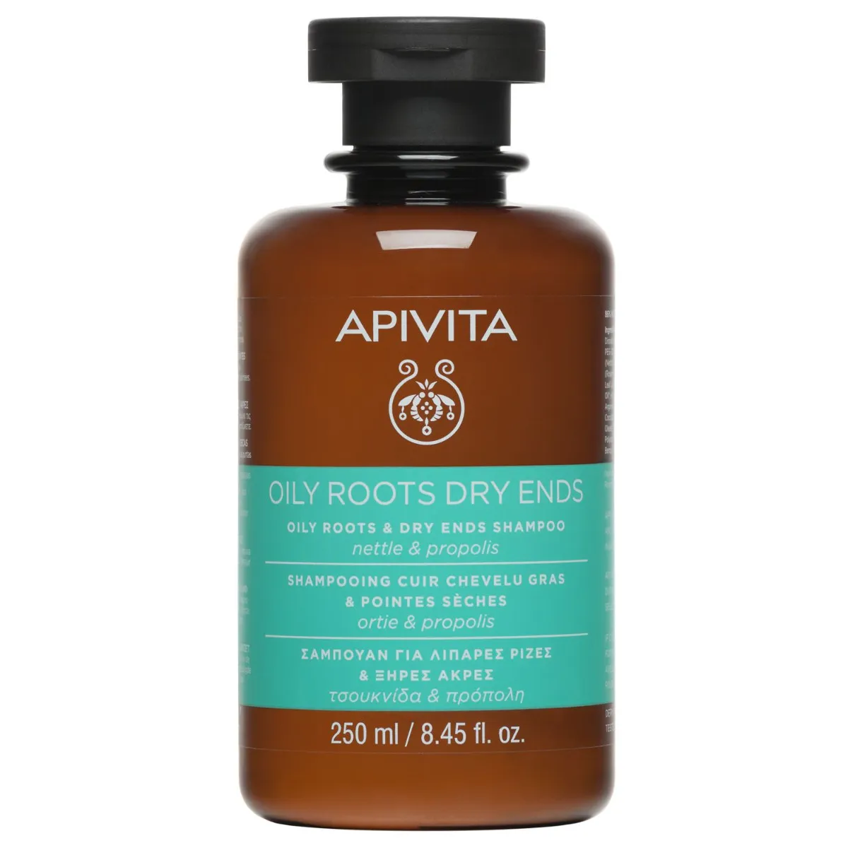 APIVITA Oily Roots Dry Ends šampon na mastné kořínky a suché konečky 250 ml