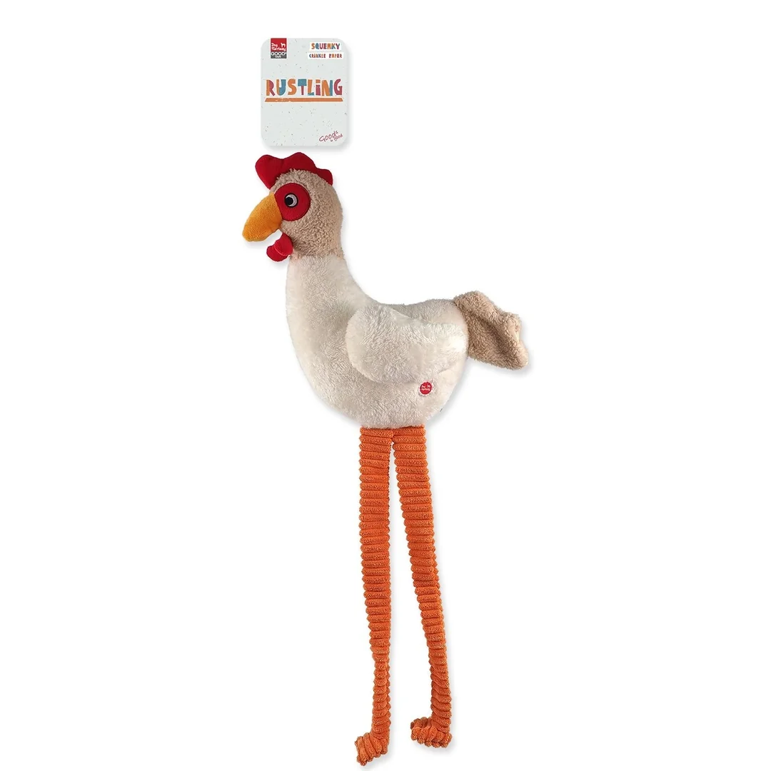 Dog Fantasy Hračka Jumbo slepice pískací a šustící 80cm