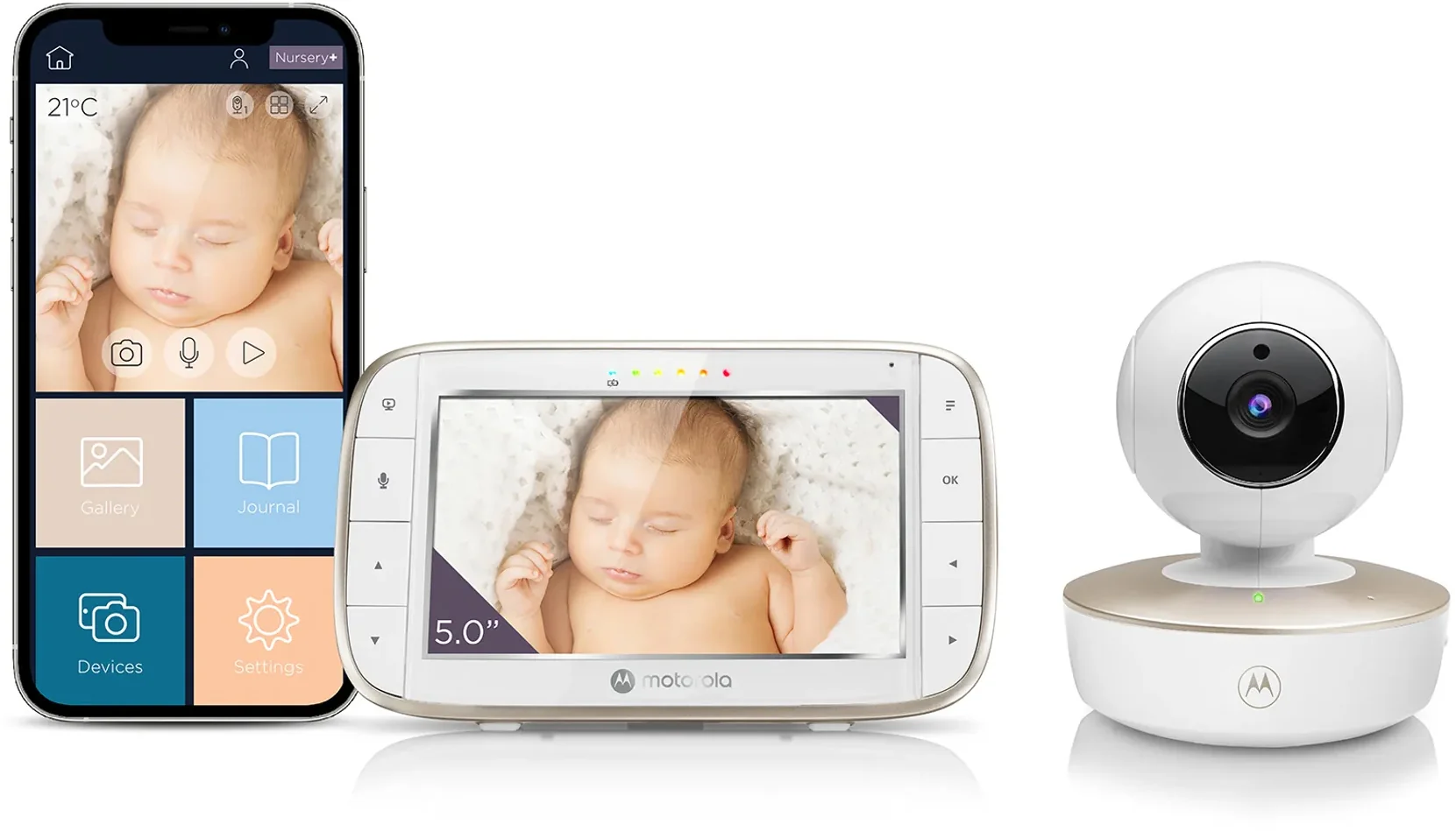 MOTOROLA VM 855 Connect dětská chůvička