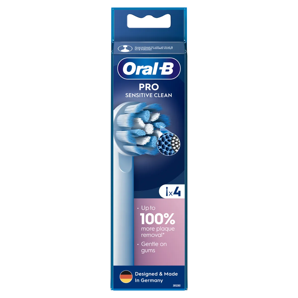 Oral-B EB 60-4 PRO Sensitive Clean náhradní hlavice 4 ks