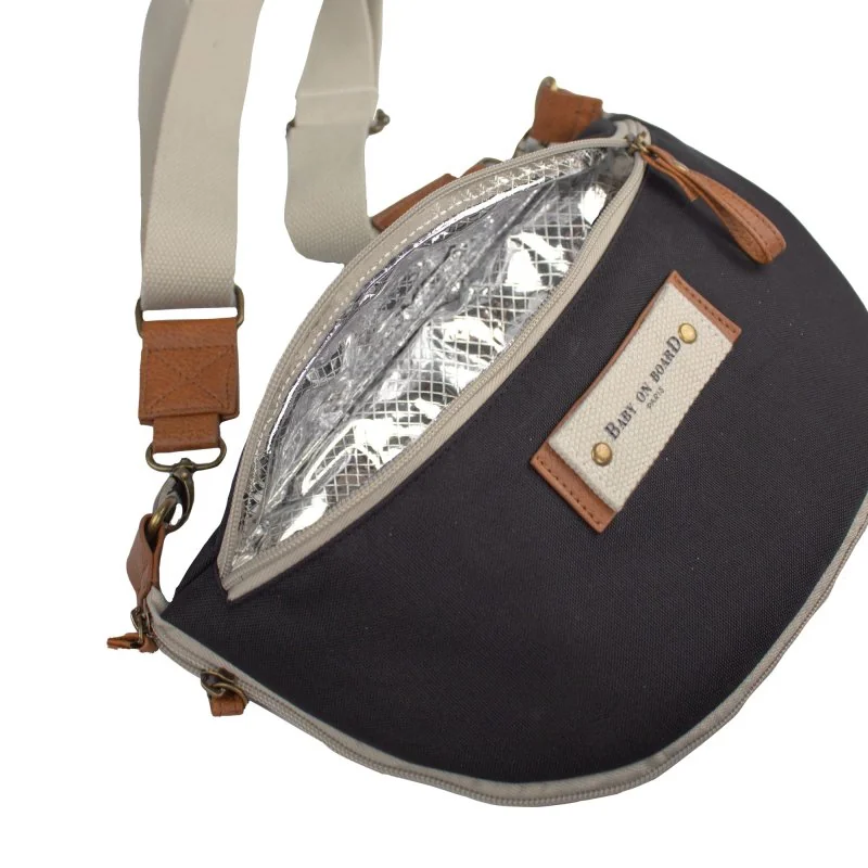 BABY ON BOARD přebalovací Crossbody taška Armelle Black