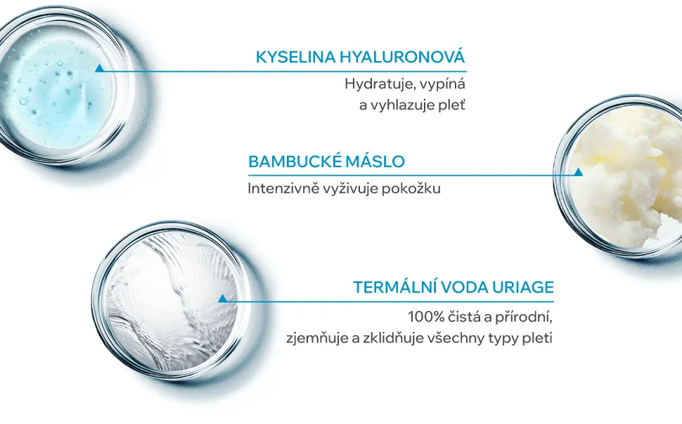 Uriage EAU Thermale Hydratační tělové mléko 200 ml