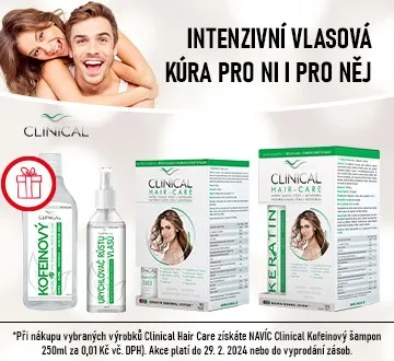 Clinical Hair-Care NAVÍC Clinical Kofeinový šampón