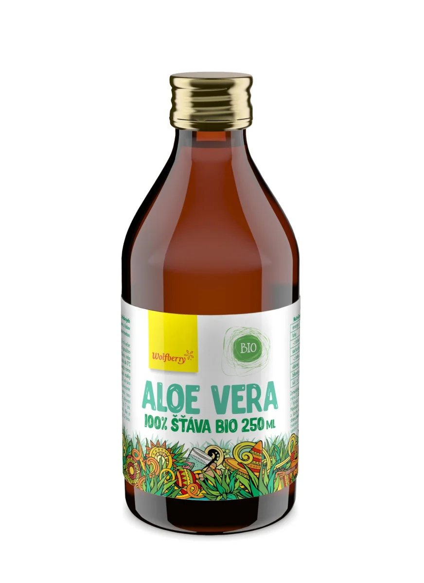 Wolfberry Aloe vera 100% BIO šťáva 250 ml