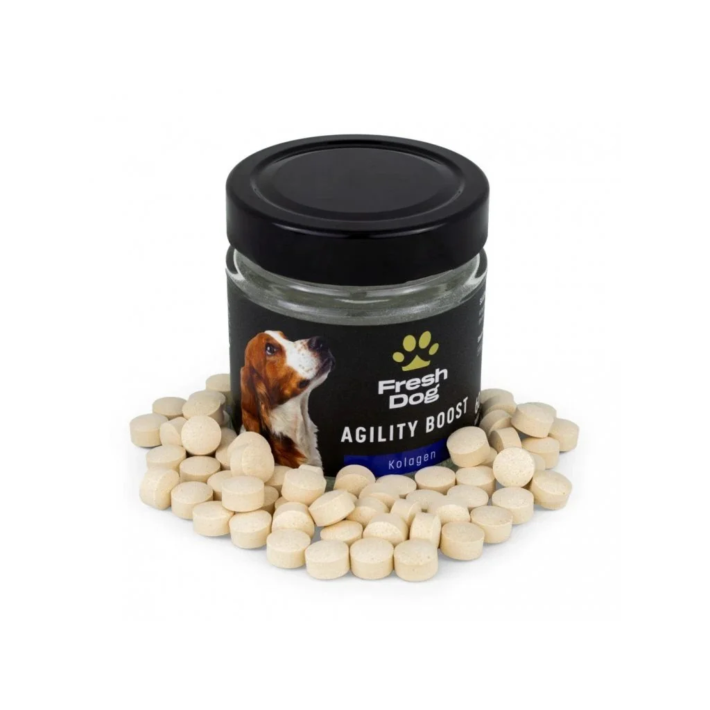 FreshDog AGILITY BOOST KOLAGEN čistý kolagen 500mg 180 tablet